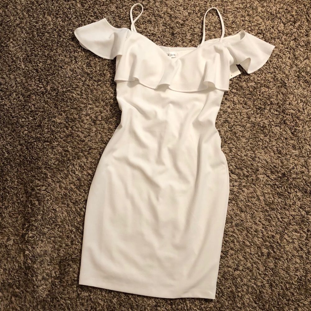 White boutique dress